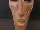 Two-lip Mask
(2005) 
Soapstone, Inlay
